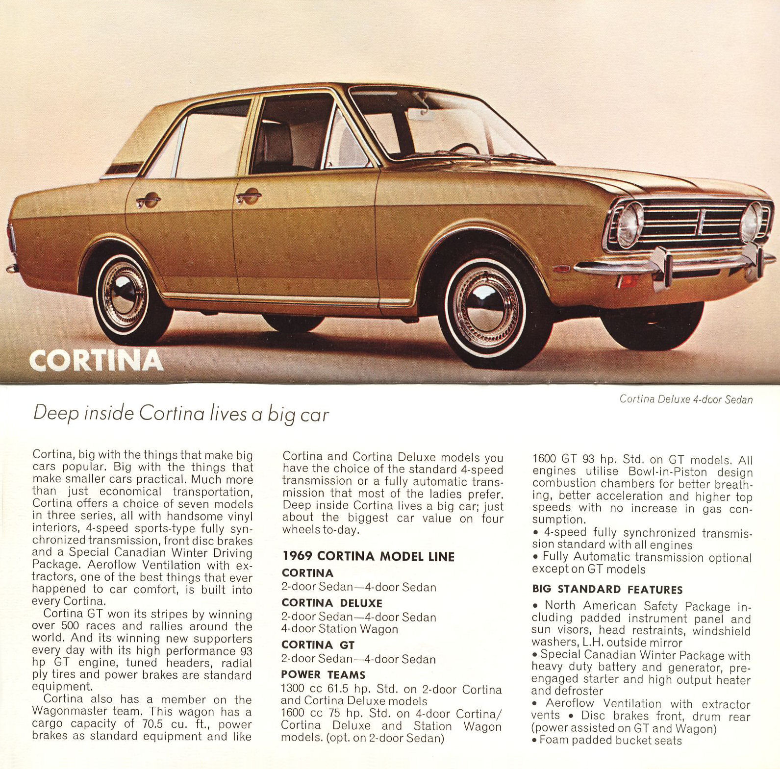 1970 Ford Canadian Brochure Page 6